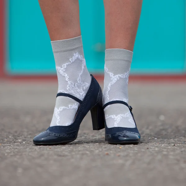 Delicate Neutrals Ash Ladies Socks 1800x1800 Lifestyle