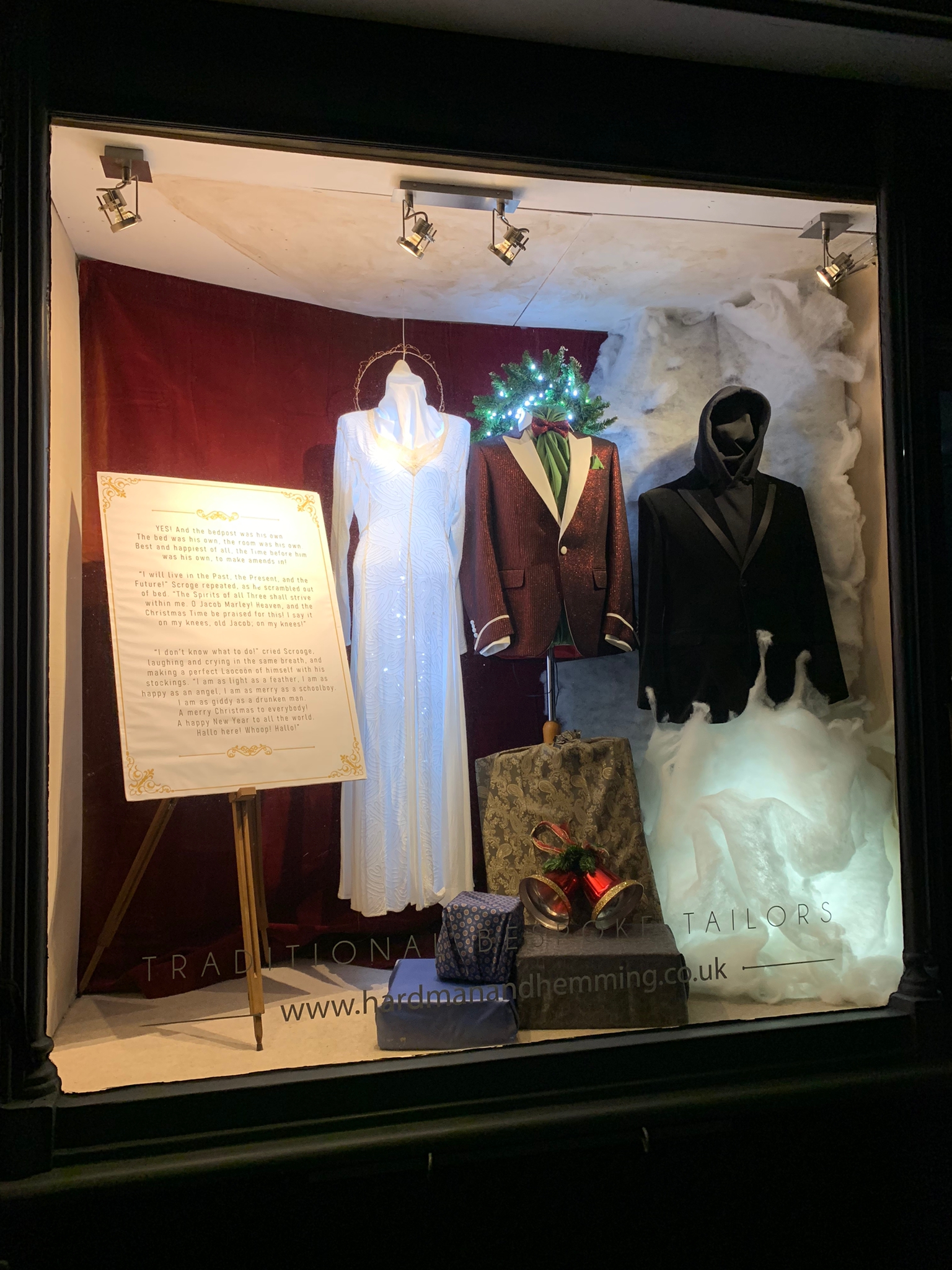 Hardman & Hemming Christmas Window